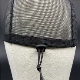 Drawstring cap